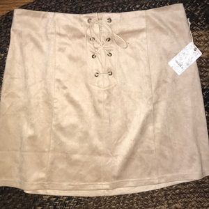 Suede Skirt from Forever 21